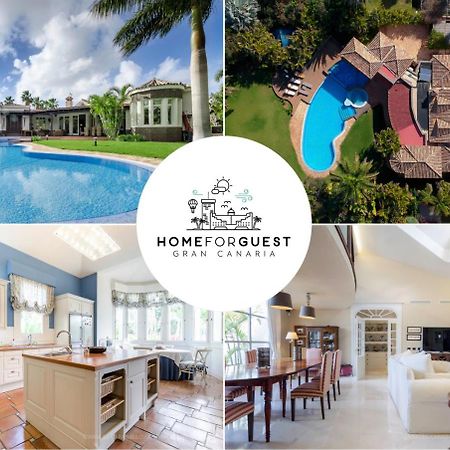 Maspalomas Golfside Luxury Villa San Bartolomé Eksteriør billede