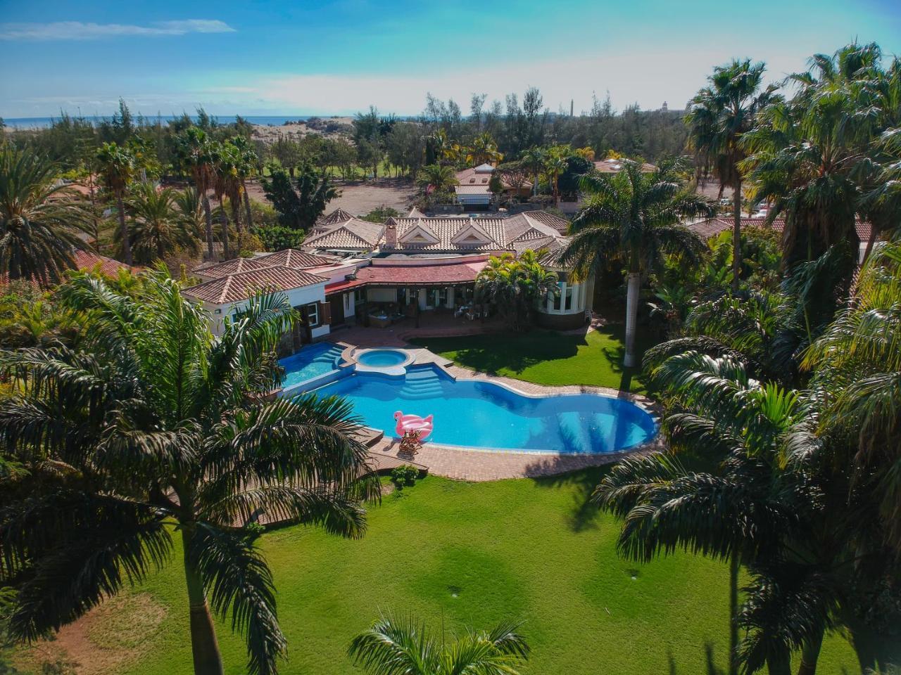 Maspalomas Golfside Luxury Villa San Bartolomé Eksteriør billede