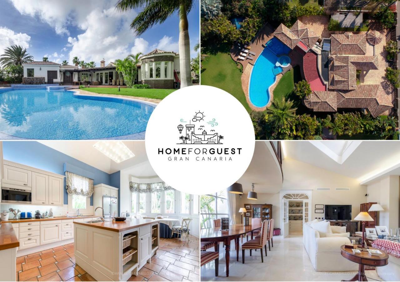 Maspalomas Golfside Luxury Villa San Bartolomé Eksteriør billede